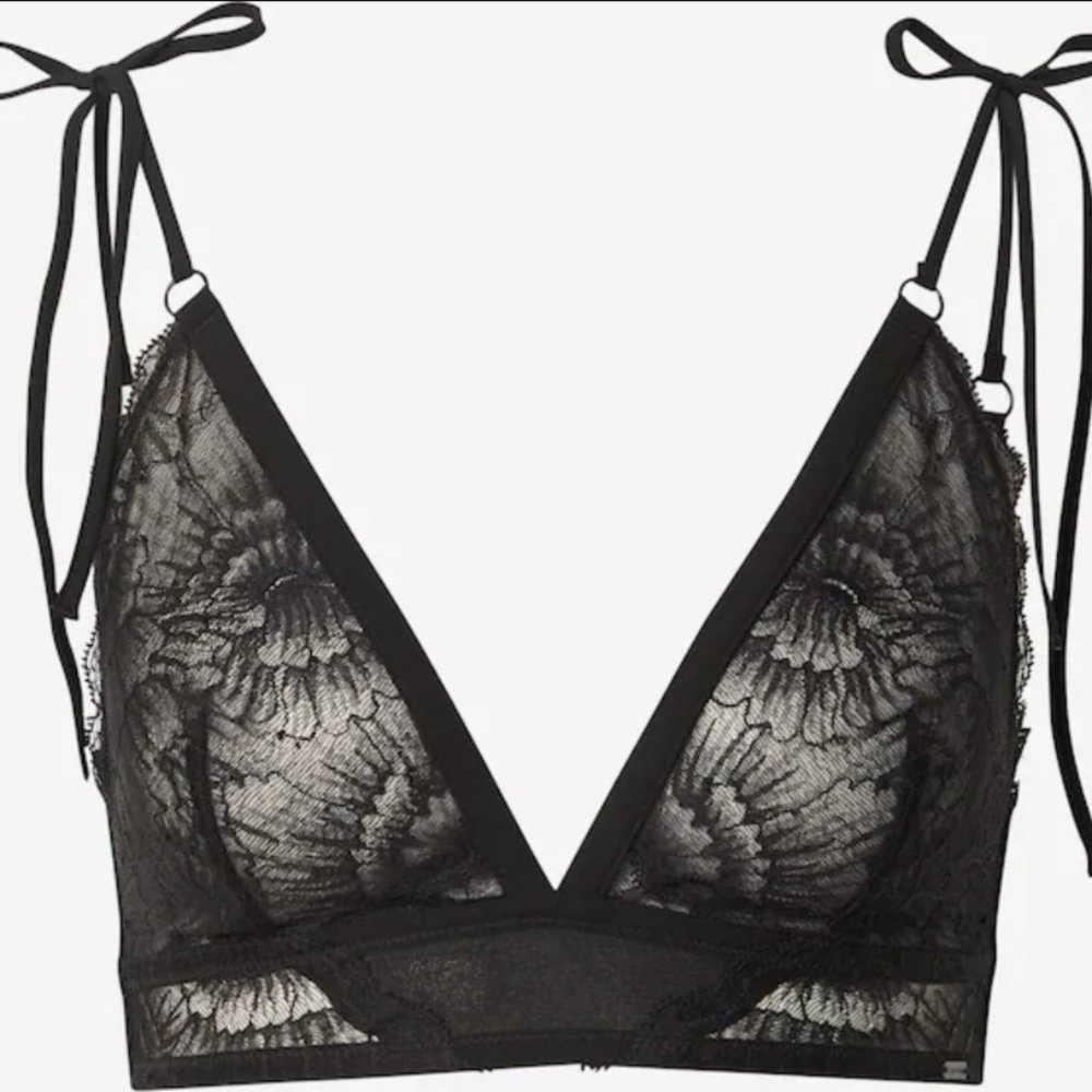 Calvin Klein Unlined Lace Bralette NWT - XS